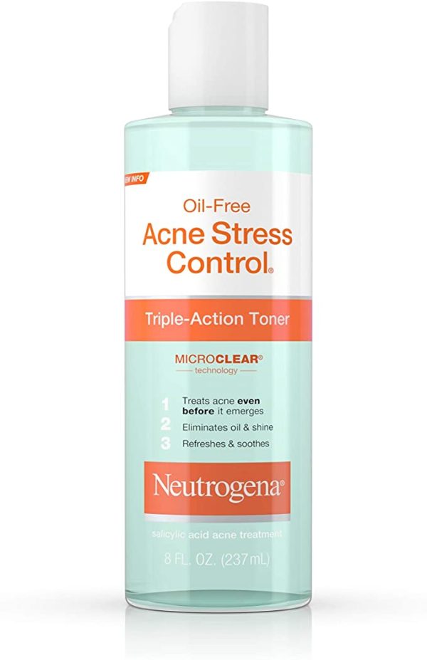 Neutrogena Oil-Free Acne Stress Control Triple-Action Toner