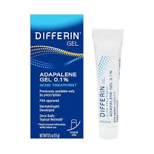 Differin Gel Adapalene Gel 0.1% Acne Treatment