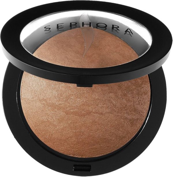 Sephora MicroSmooth Baked Face Powder - 60 Deep Ebony