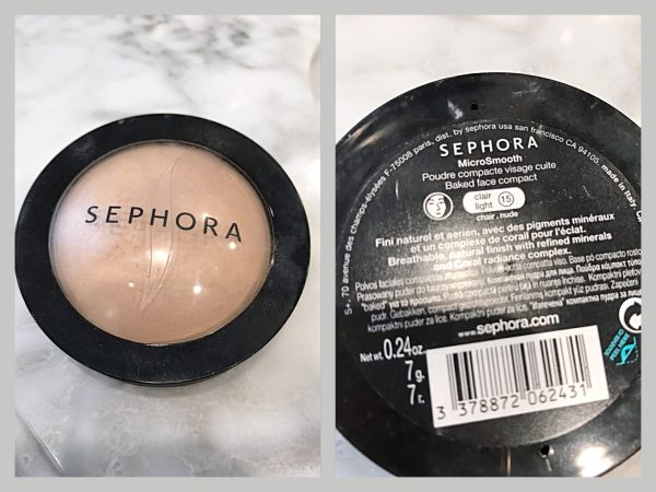 Sephora MicroSmooth Baked Face Powder - 15 FAIR