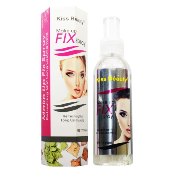 Kiss Beauty Pink Makeup Fix Spray