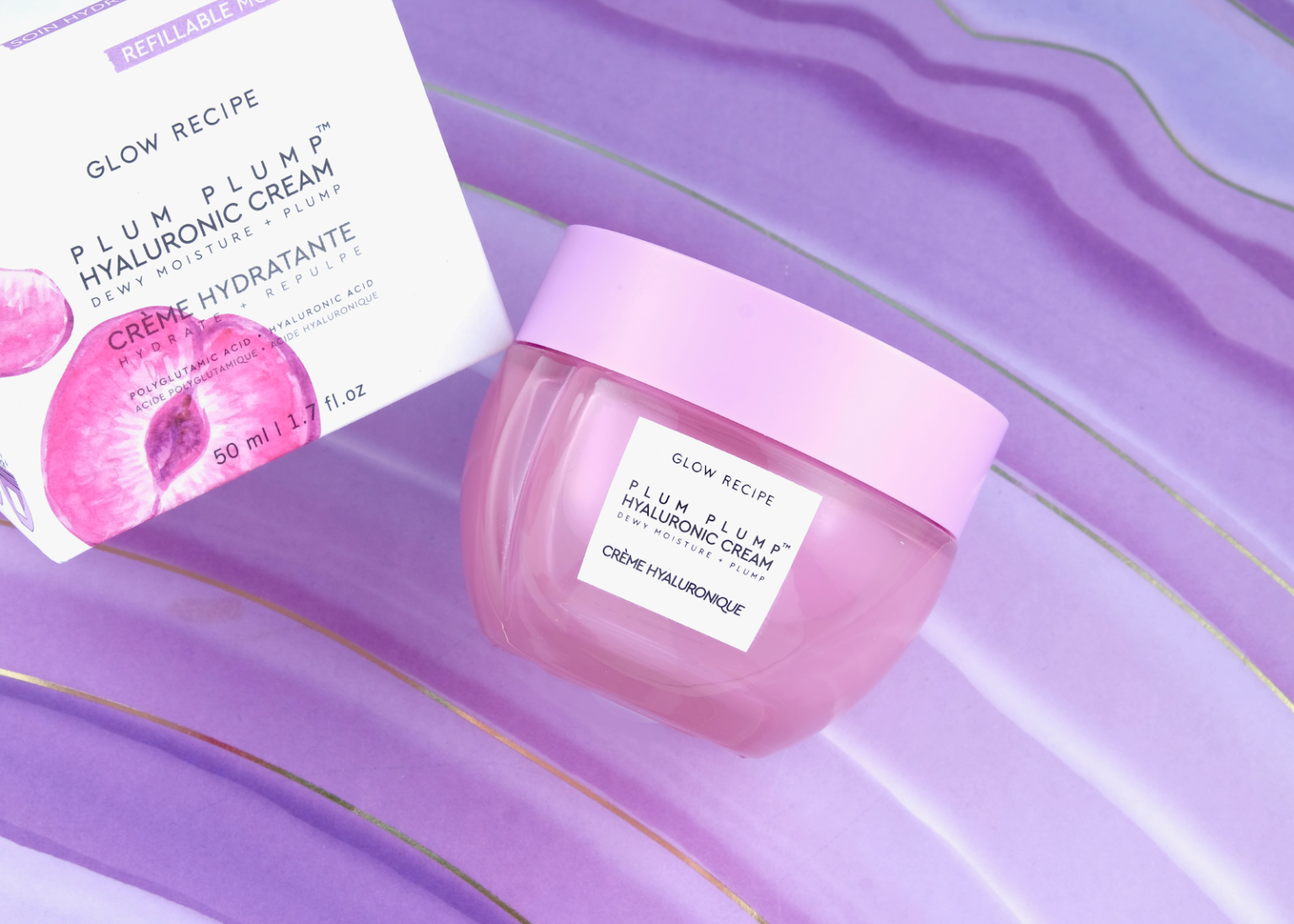 Glow Recipe Plum Plump Hyaluronic Cream (50ml) BeautyMart NG