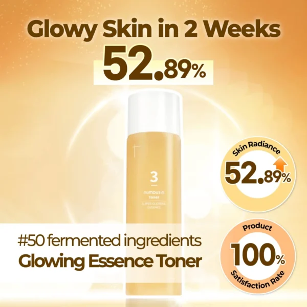 Numbuzin - No. 3 Super Glowing Essence Toner - 200ml