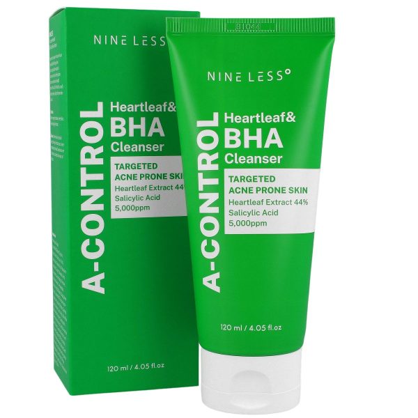 Nineless A-Control Heartleaf & BHA Cleanser 120ml