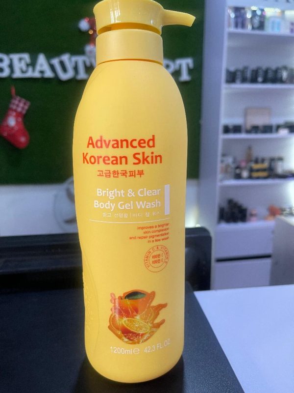 Advanced Korean (VITAMIN C) Skin Bright & Clear Body Wash -1200ml