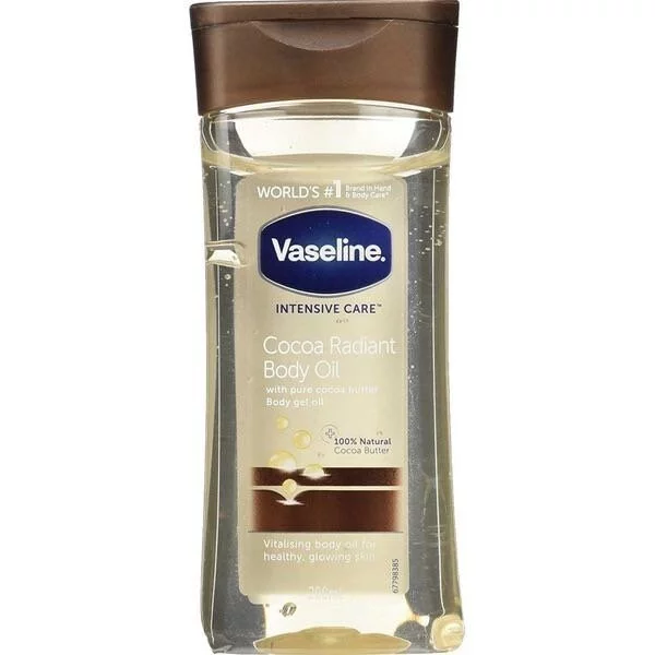 VASELINE -Intensive care Cocoa Radiant body oil (Poland)