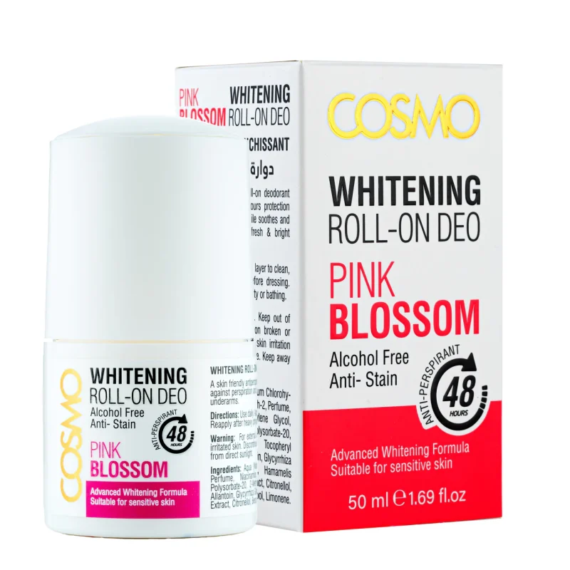 Cosmo Pink Blossom Whitening Roll On Deo