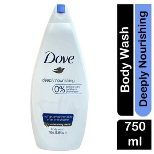 Dove Deeply Nourishing Body Wash - 750 ml