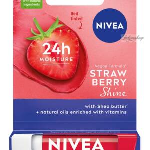 Nivea 24h Moisture Lip Balm - STRAWBERRY