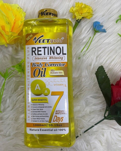 VEET GOLD Retinol Body Corrector Oil 1000ml