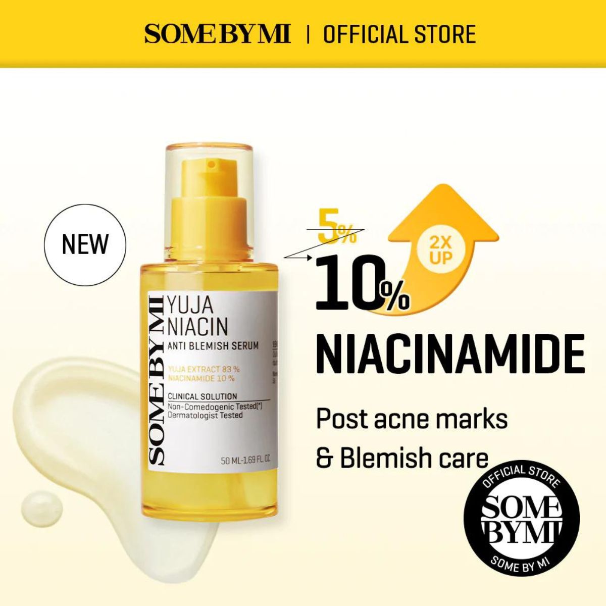 Some by mi Yuja Niacin Anti-Blemish Serum (50ml)