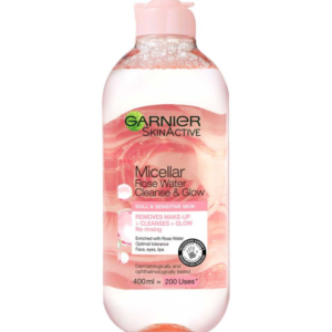 Garnier Micellar Rose Water Cleanse & Glow 400ml