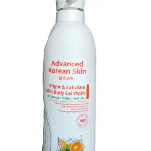Advanced Korean Skin Bright & Exfoliate Body Gel Wash -1200ml