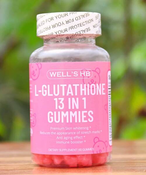 Well's Hb L-Glutathione 13 in 1 Gummies