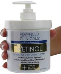 Advanced Clinicals Retinol Cream (Spa Size)