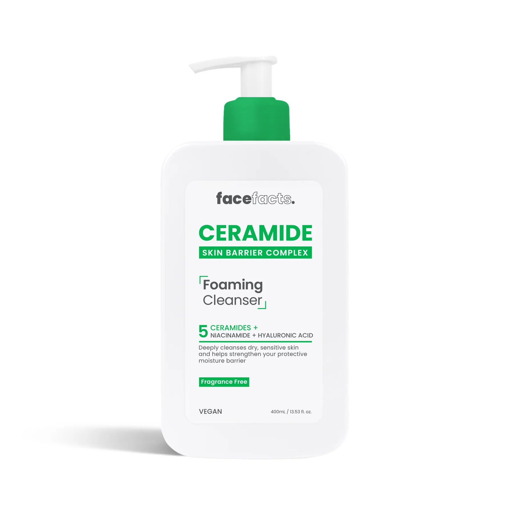 Face Facts Ceramide Foaming Cleanser 400ml