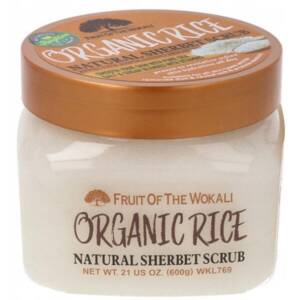 Fruit of the Wokali Natural Sherbet Scrub - ORGANIC RICE
