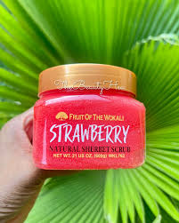 Fruit of the Wokali Natural Sherbet Scrub - STRAWBERRY