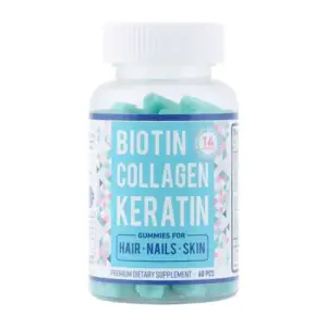 Biotin Collagen Keratin 60 Gummies