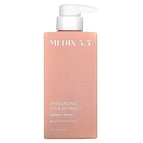 Medix 5.5 Hyaluronic + Cica Extract Body Treatment Cream 15 FL 0z/ 444ml