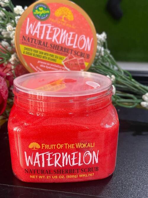 Fruit of the Wokali Natural Sherbet Scrub - WATERMELON