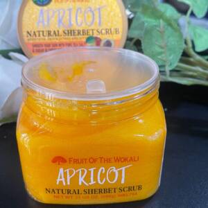 Fruit of the Wokali Natural Sherbet Scrub - APRICOT