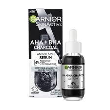Garnier AHA + BHA With Charcoal Anti-Blemish Serum 30ml