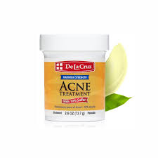 De La Cruz ACNE TREATMENT with 10% Sulphur 2.6oz