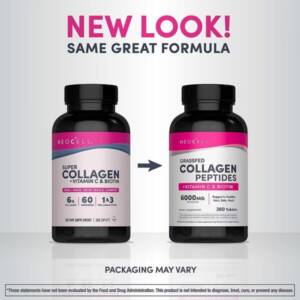 NeoCell Super Collagen + Vitamin C & Biotin Tablets 360 ct