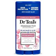 Dr Teals Aluminum Free Deodorant – Rose & Milk