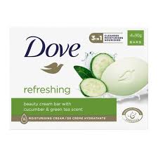 Dove Refreshing Bar Soap -4in1 PACK