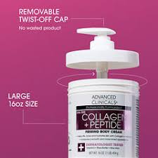 Advanced Clinicals Collagen Peptides Body Lotion