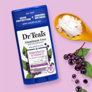Dr Teals Aluminum Free Deodorant – ELDERBERRY